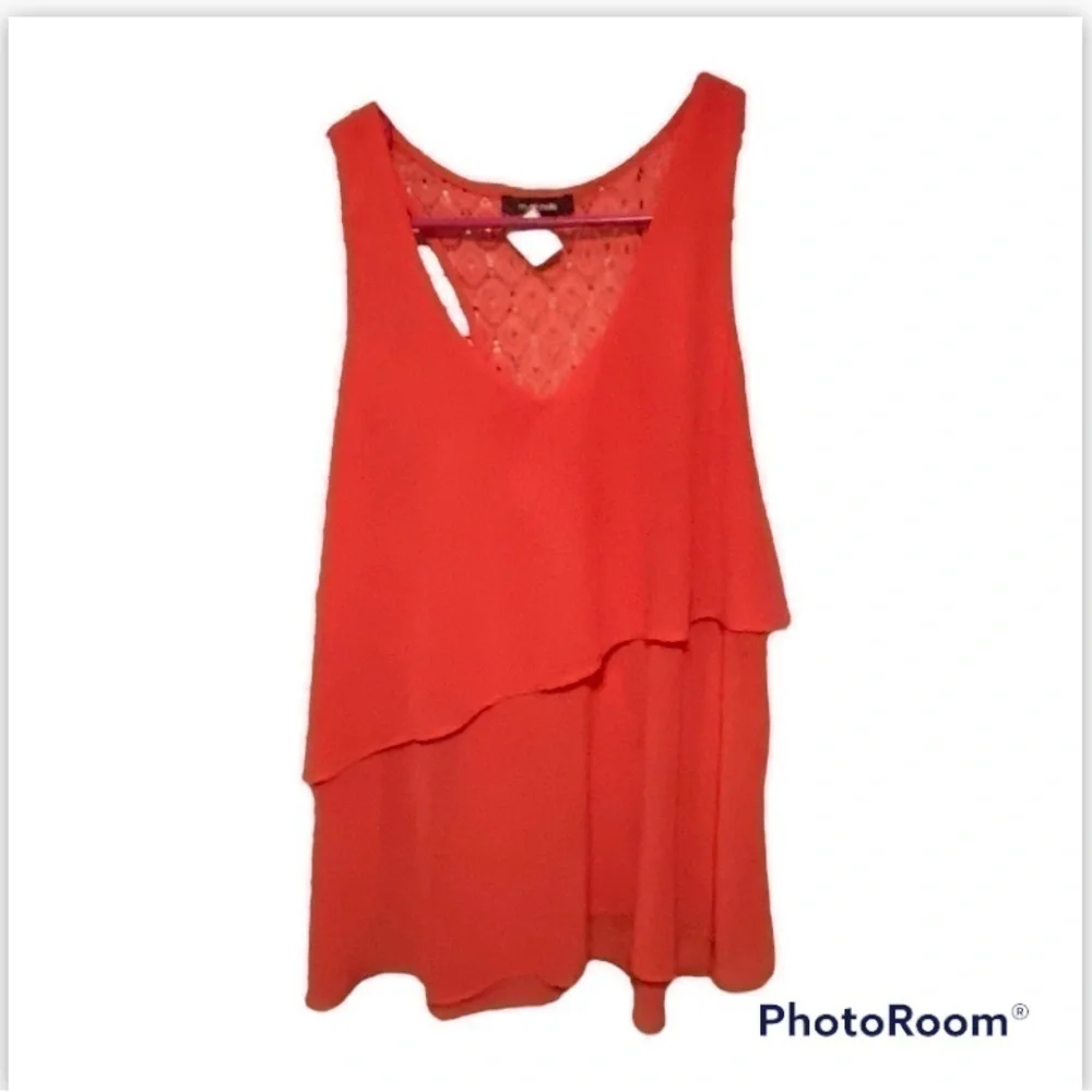MY Michelle Ruffle racerback top - Picture 1 of 4